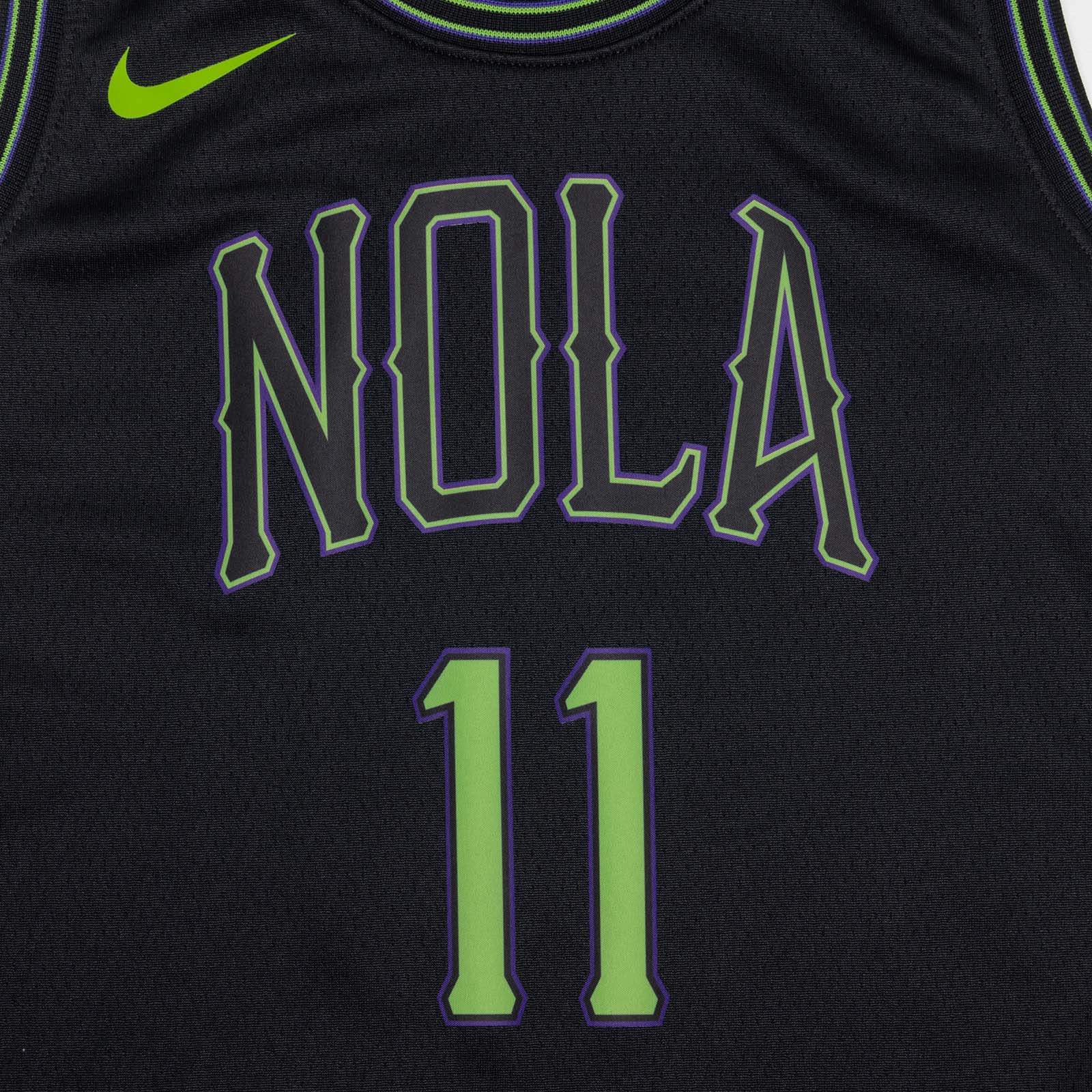 Dyson Daniels New Orleans Pelicans 2024 City Edition Swingman Jersey - Black - Image 3