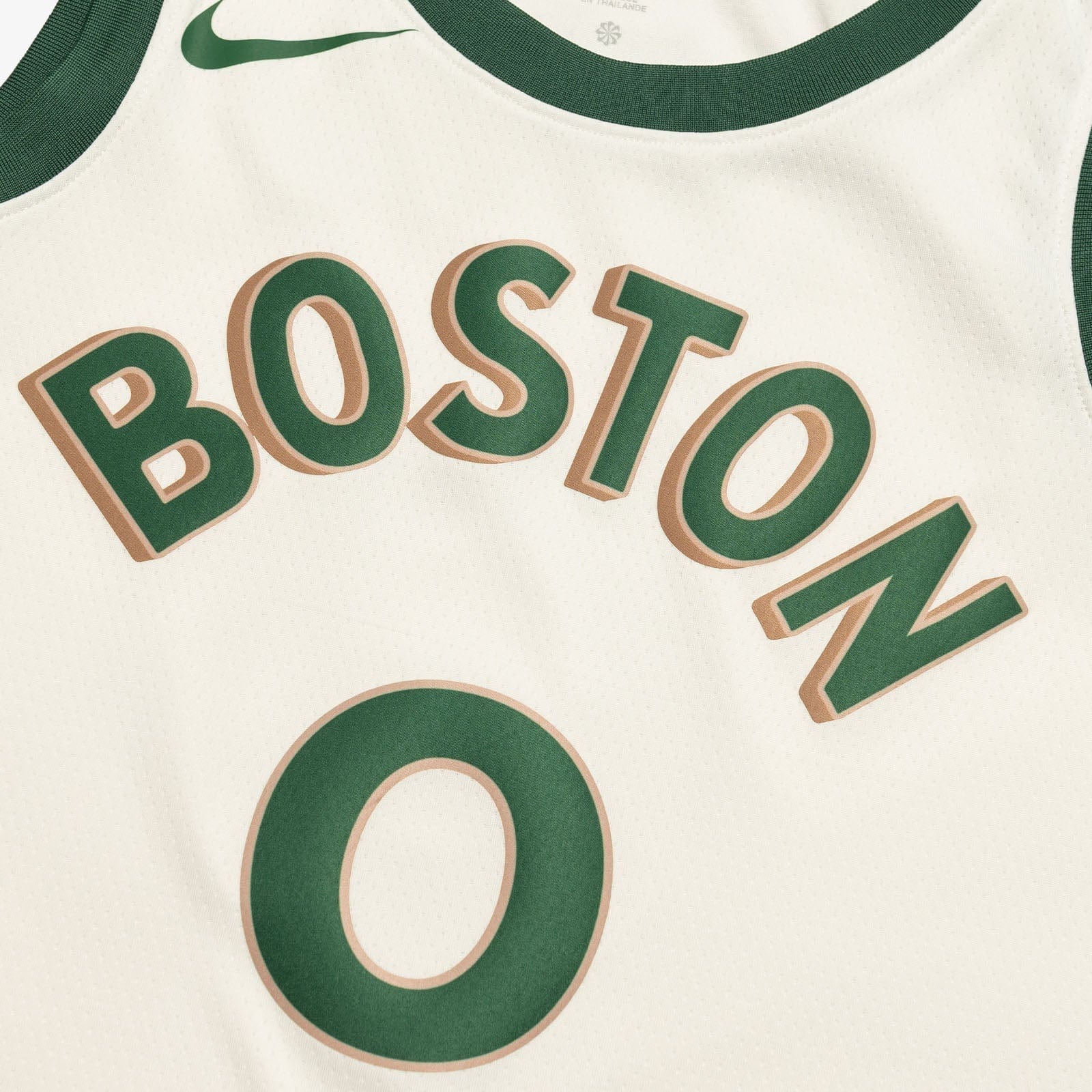 Jayson Tatum Boston Celtics 2024 City Edition Swingman Jersey - White - Image 3