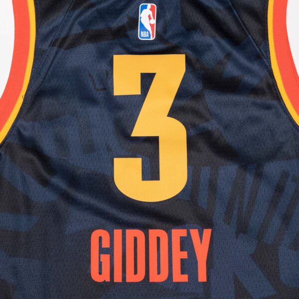 Josh Giddey Oklahoma City Thunder 2024 City Edition Swingman Jersey - Image 4