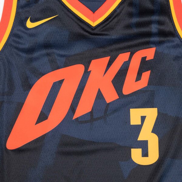 Josh Giddey Oklahoma City Thunder 2024 City Edition Swingman Jersey - Image 3