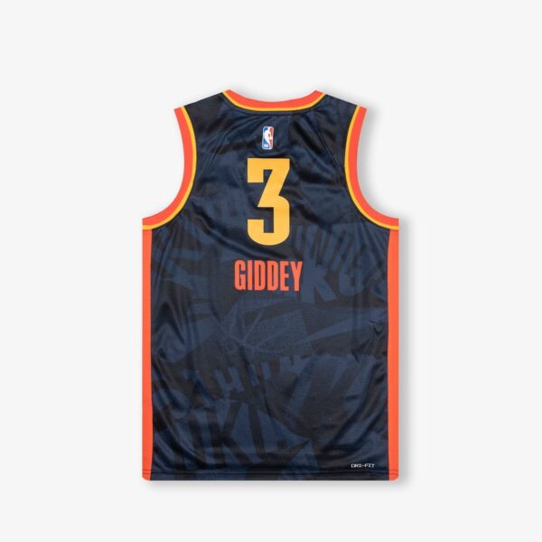 Josh Giddey Oklahoma City Thunder 2024 City Edition Swingman Jersey - Image 2