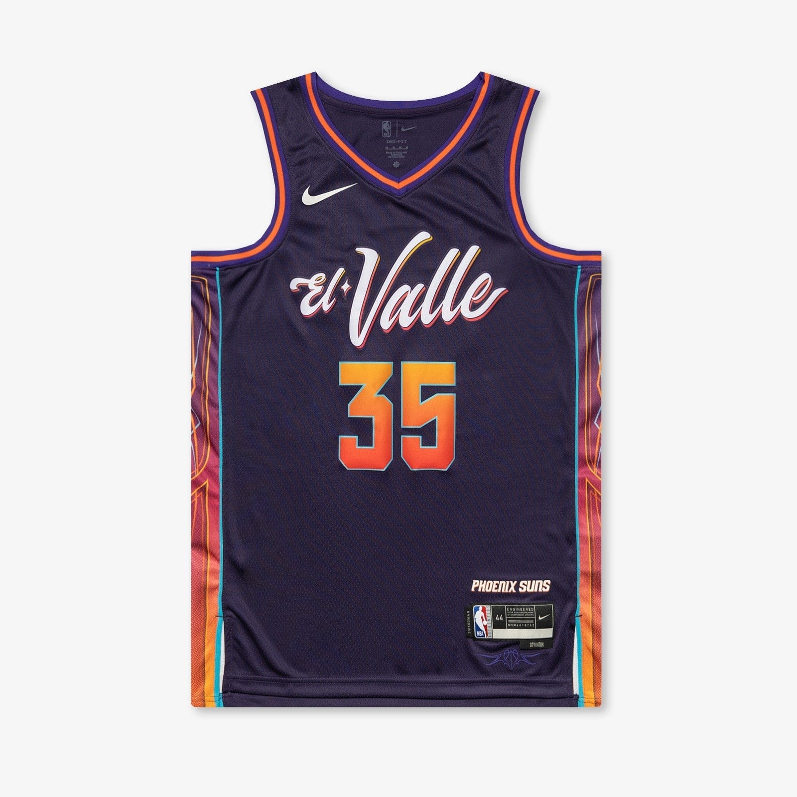 Kevin Durant Phoenix Suns 2024 City Edition Swingman Jersey - Purple - Image 6