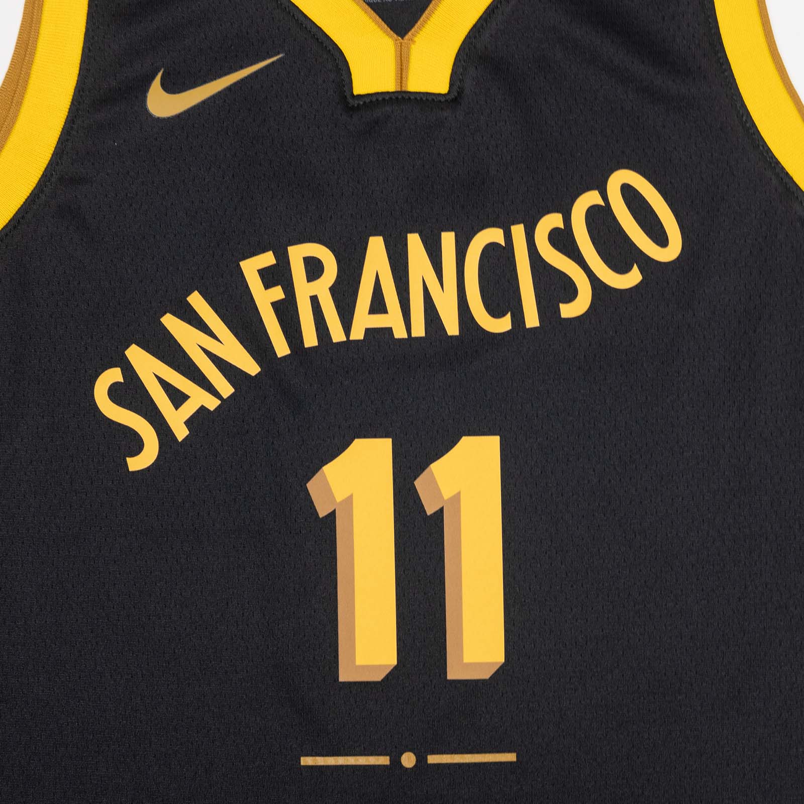 Klay Thompson Golden State Warriors 2024 City Edition Swingman Jersey - Black - Image 3