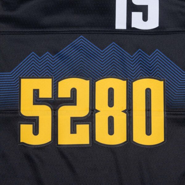 Nikola Jokic Denver Nuggets 2024 City Edition Swingman Jersey - Black - Image 3