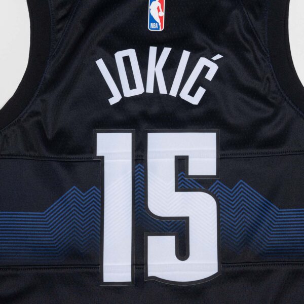 Nikola Jokic Denver Nuggets 2024 City Edition Swingman Jersey - Black - Image 4