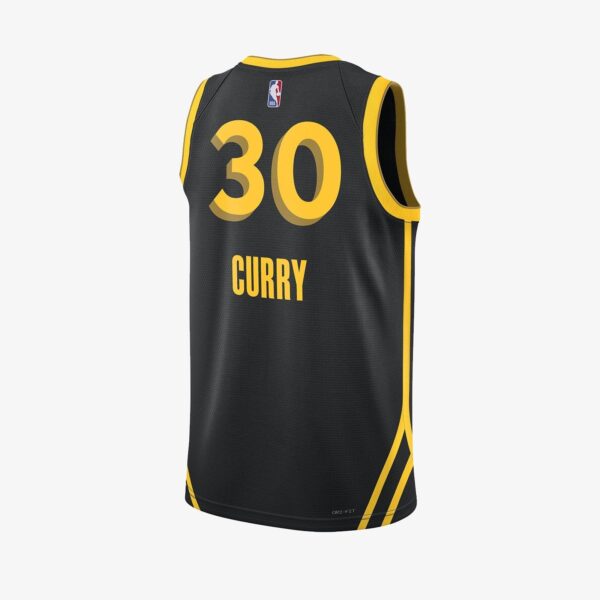 Stephen Curry Golden State Warriors 2024 City Edition Swingman Jersey - Black - Image 2