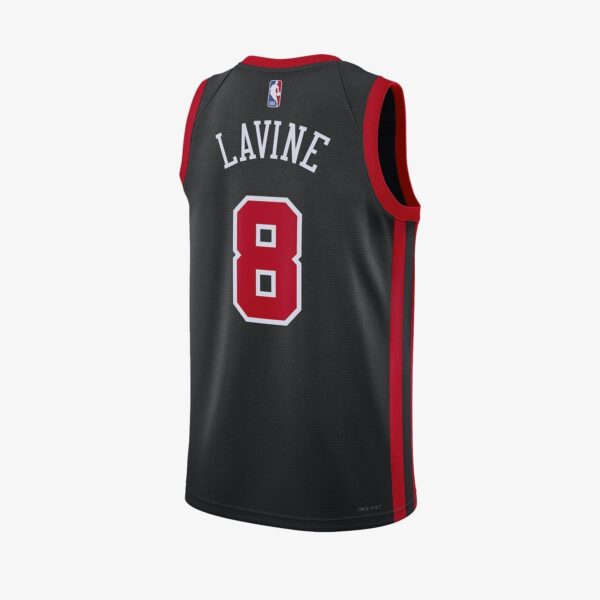 Zach LaVine Chicago Bulls 2024 City Edition Swingman Jersey - Black - Image 2