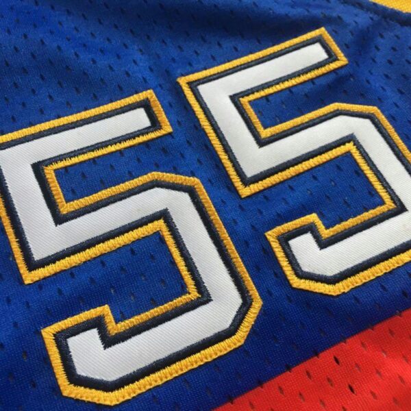 Dikembe Mutombo Denver Nuggets Throwback Jersey - Image 3