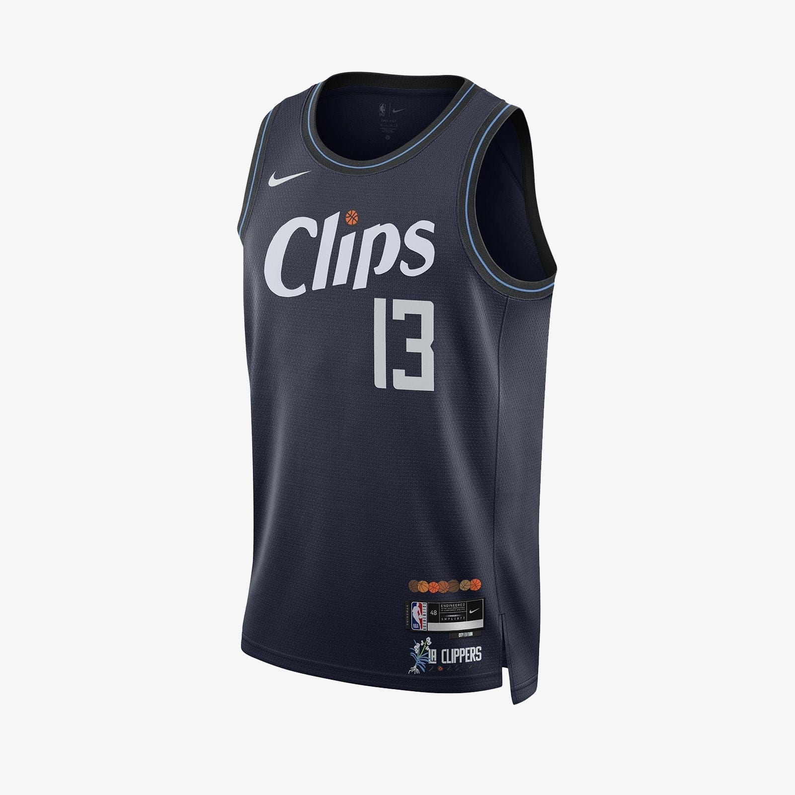 Paul George Los Angeles Clippers 2024 City Edition Swingman Jersey - Navy