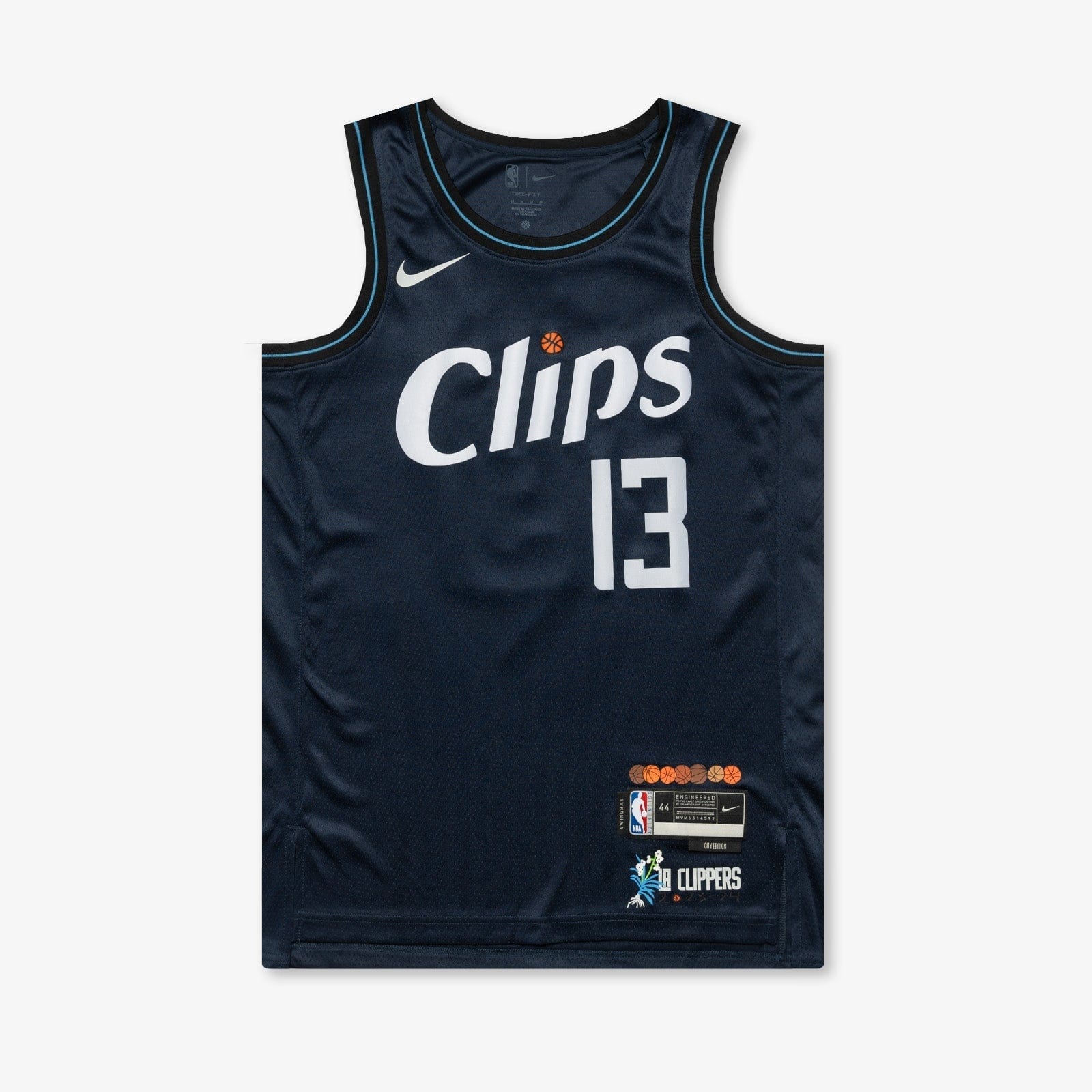 Paul George Los Angeles Clippers 2024 City Edition Swingman Jersey - Navy - Image 6