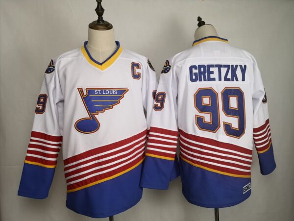 NHL St. Louis Blues  GRETZKY # 99 Jersey