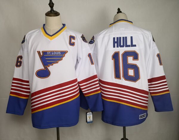 NHL St. Louis Blues  HULL # 16 Jersey