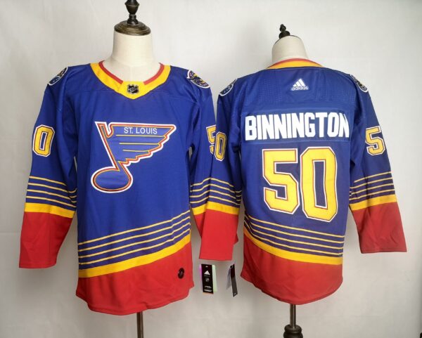 NHL St. Louis Blues BINNINGTON # 50 Jersey