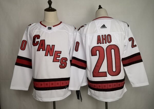 NHL Carolina Hurricanes  AHO # 20 Jersey