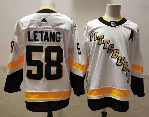 NHL Pittsburgh Penguins LETANG # 58 Jersey