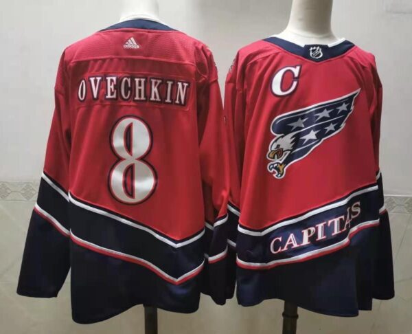 NHL Washington Capitals  OVECHKIN # 8 Jersey