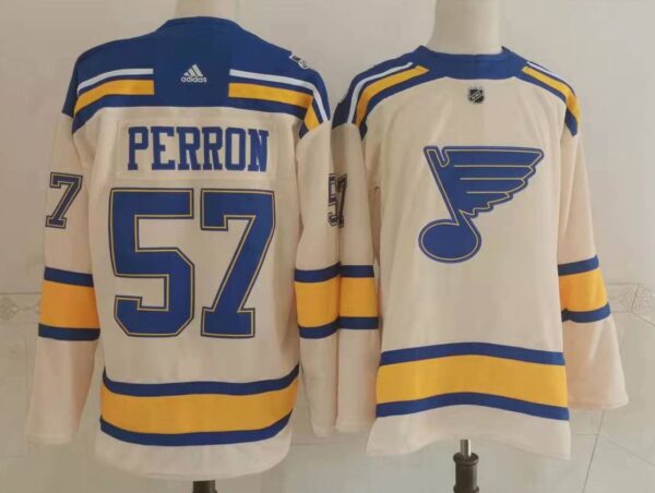 NHL St. Louis Blues PERRON # 57 Jersey