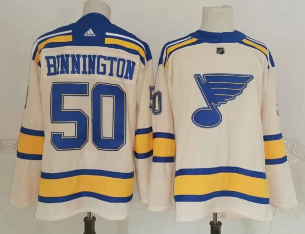 NHL St. Louis Blues BINNINGTON # 50 Jersey