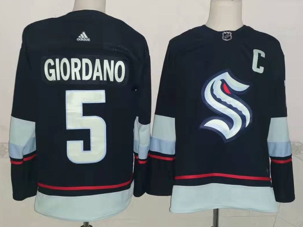 NHL Seattle KRAKEN GIORDANO # 5 Jersey