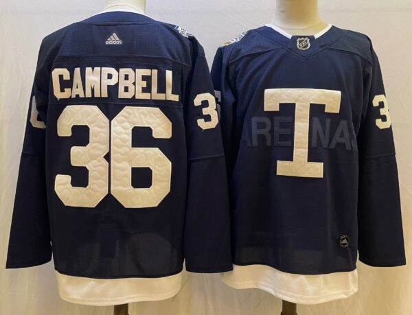 NHL Toronto Maple Leafs  CAMPBELL # 36 Jersey