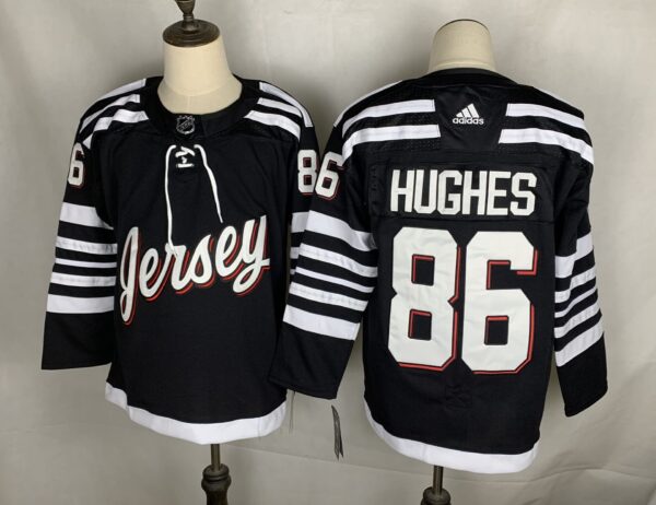 NHL New Jersey Devils HUGHES # 86 Jersey