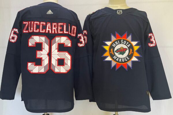 NHL Minnesota Wild ZUCCARELLD # 36 Jersey
