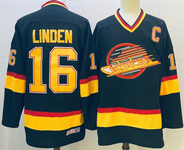 NHL Vancouver Canucks  LINDEN # 16 Jersey