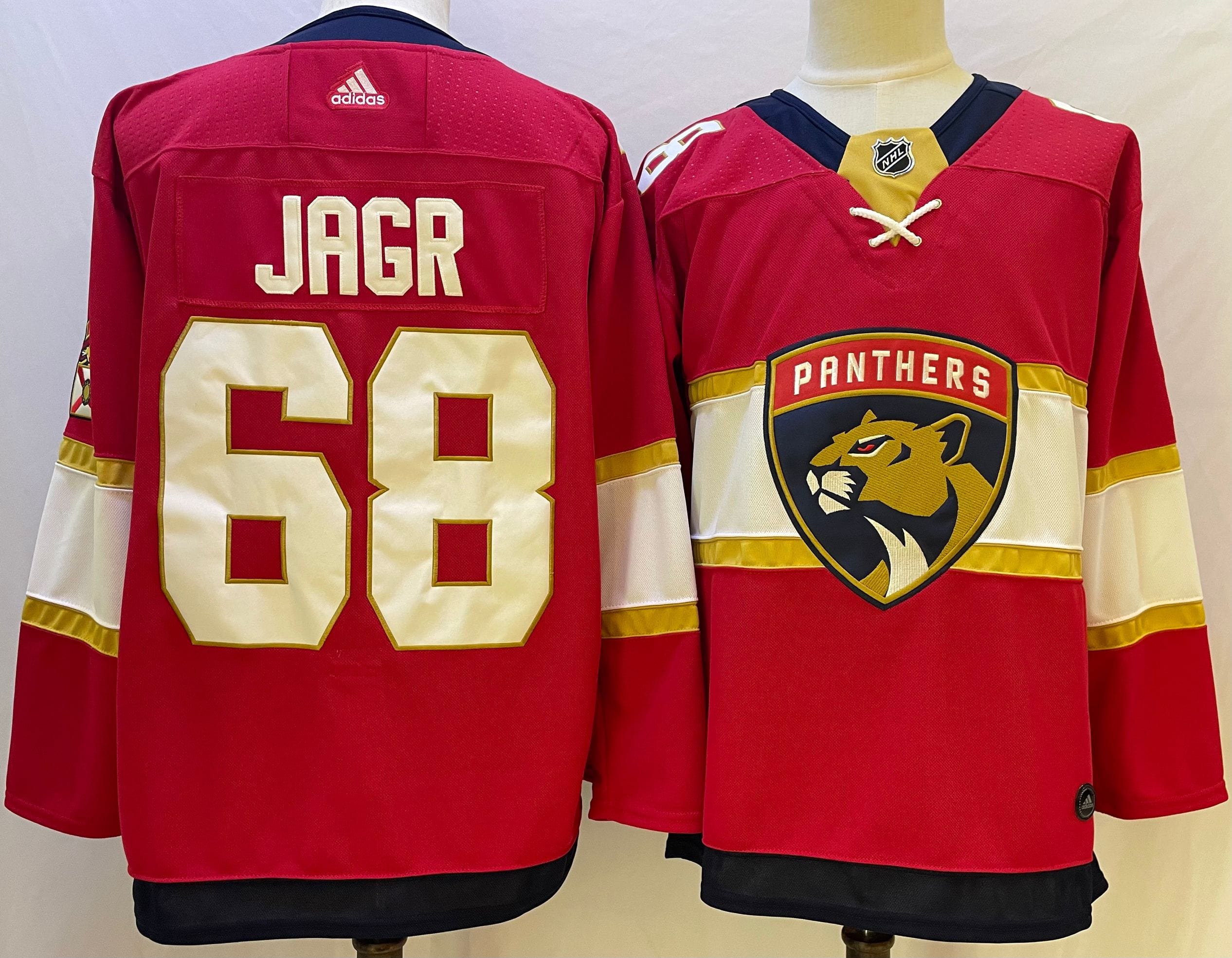 NHL Florida Panthers JAGR # 68 Jersey