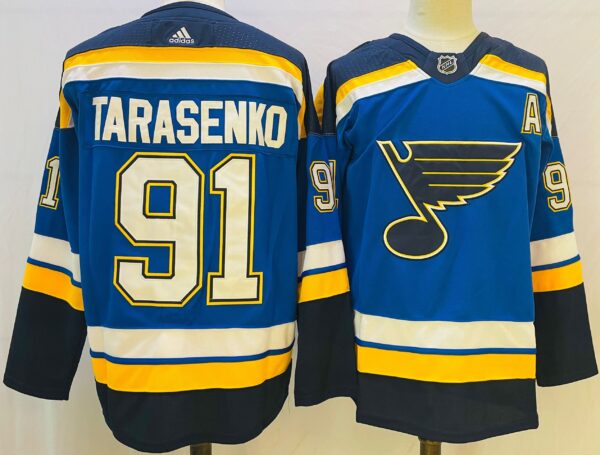 NHL St. Louis Blues TARASENKO # 91 Jersey