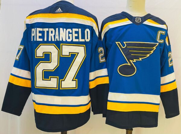 NHL St. Louis Blues RETRANGELO # 27 Jersey