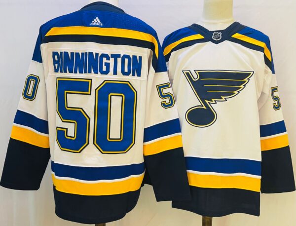 NHL St. Louis Blues BINNINGTON # 50 Jersey