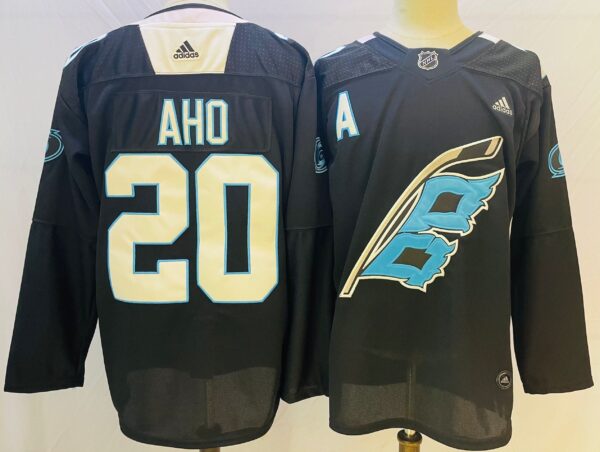 NHL Carolina Hurricanes  AHO # 20 Jersey