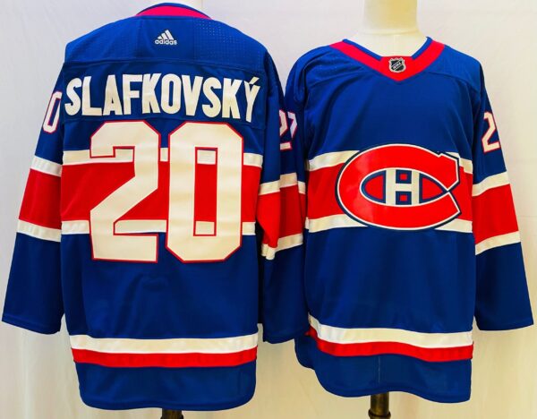 NHL Montreal Canadiens SLAFKOVSKY# 20 Jersey