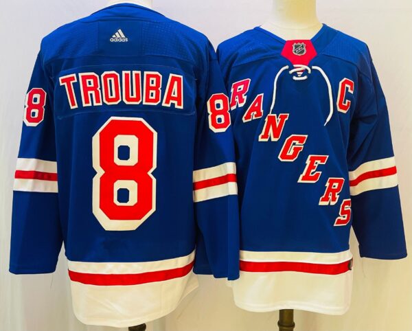 NHL New York Rangers TROUBA # 8 Jersey