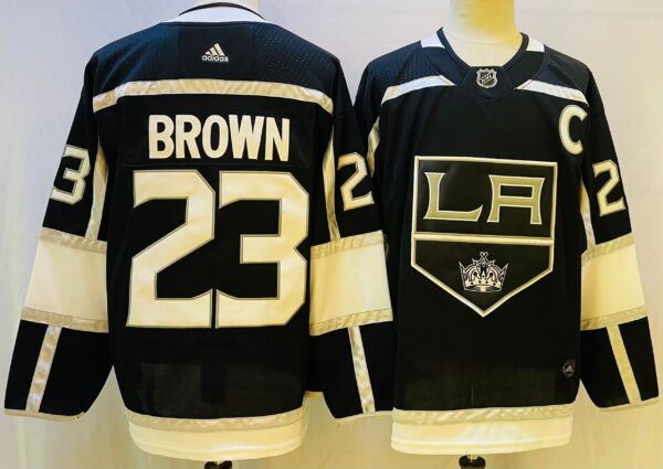 NHL Los Angeles Kings  BROWN # 23 Jersey