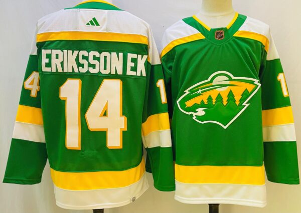 NHL Minnesota Wild  ERIKSSON EK # 14 Jersey