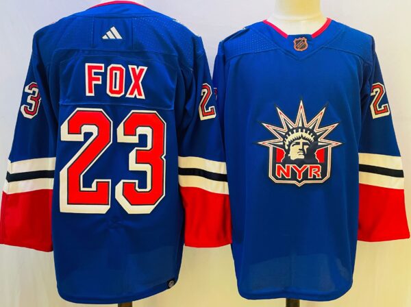 NHL New York Rangers  FOX # 23 Jersey