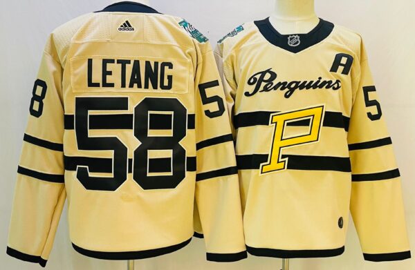 NHL Pittsburgh Penguins  LETANG # 58 Jersey