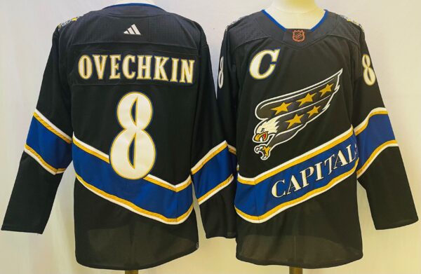 NHL Washington Capitals  OVECHKIN  # 8 Jersey