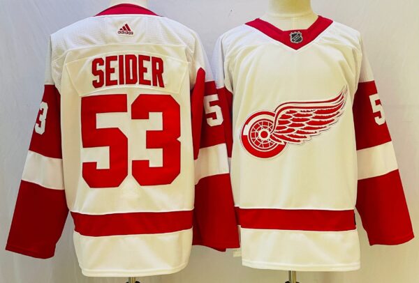 NHL Detroit Red Wings SEIDER # 53 Jersey