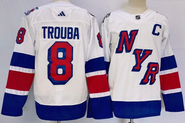NHL New York Rangers TROUBA # 8 Jersey