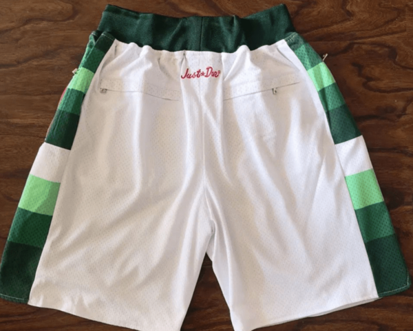 Milwaukee Bucks Throwback Basketball Shorts - Image 2