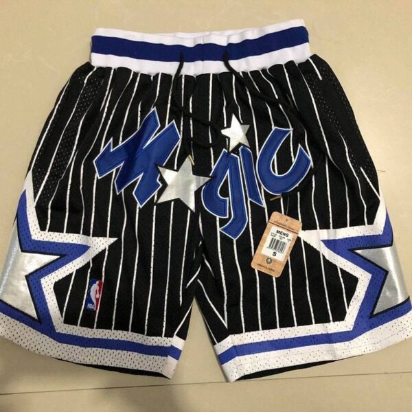 Orlando Magic Black Basketball Shorts - Image 2