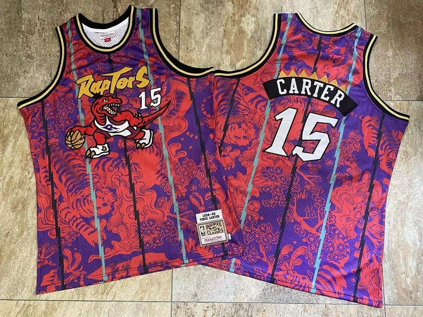 Vince Carter Toronto Raptors Lunar New Year Throwback Jersey - Image 2