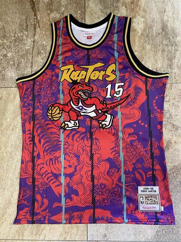 Vince Carter Toronto Raptors Lunar New Year Throwback Jersey - Image 3