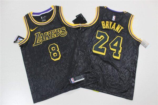 Kobe Bryant #8 #24 Los Angeles Lakers Mamba Edition Jersey - Image 12