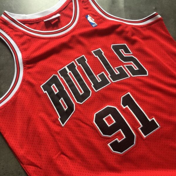 Dennis Rodman Throwback Jersey  Chicago Bulls - Image 4