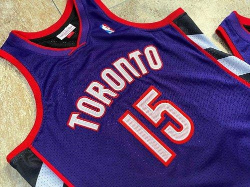 Vince Carter Toronto Raptors Throwback Jersey - Image 3