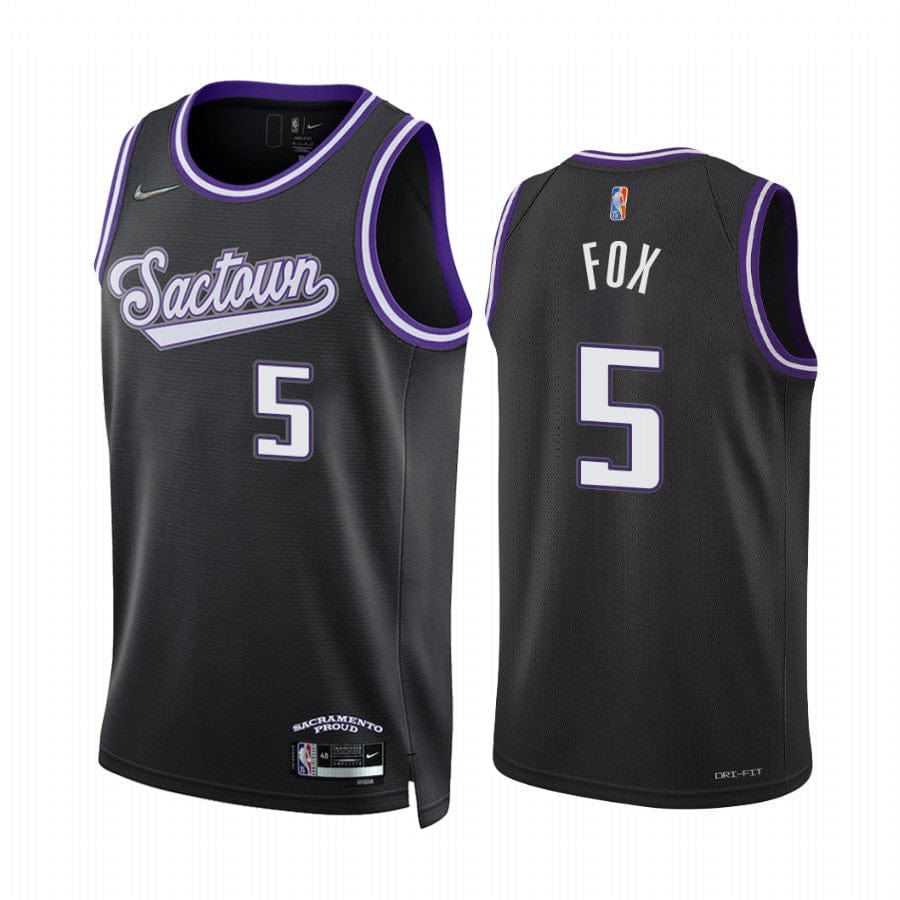 De'Aaron Fox Sacramento Kings 2021-22 City Edition Jersey