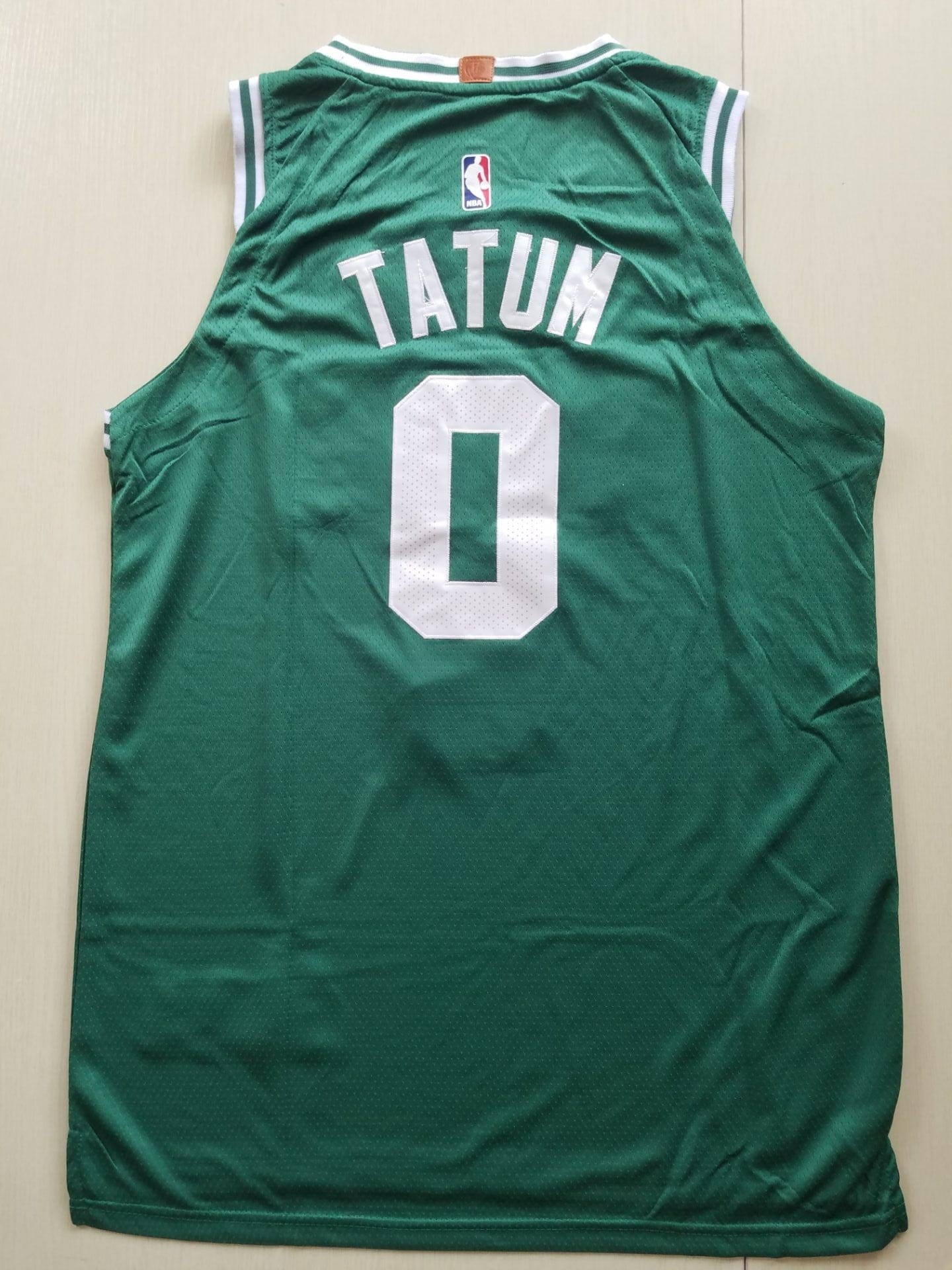 Men's Boston Celtics Jayson Tatum #0 NBA Green 2020/21 Swingman Jersey - Image 2